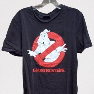 ASOS  Ghostbusters "I ain't fraid of no ghost" Black T-Shirt Poetic Colu…